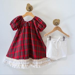 Love ane Grow Clothing Co 'Tis the Season 3T Gown